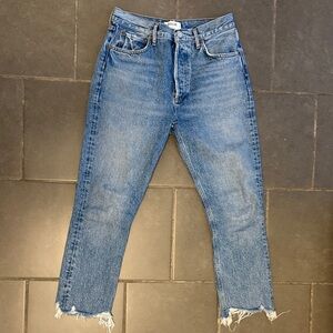 AGOLDE Riley cropped jeans